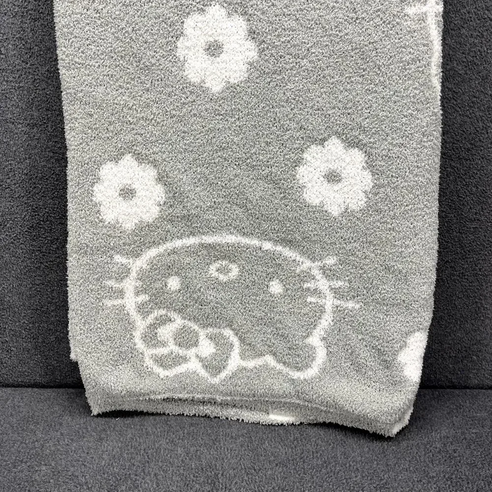 HELLO KITTY Blanket Gray & White Super Soft Throw Blanket‎ 50